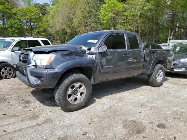 5TFUX4EN3FX036886 - 2015 TOYOTA TACOMA ACCESS CAB GRAY photo 1