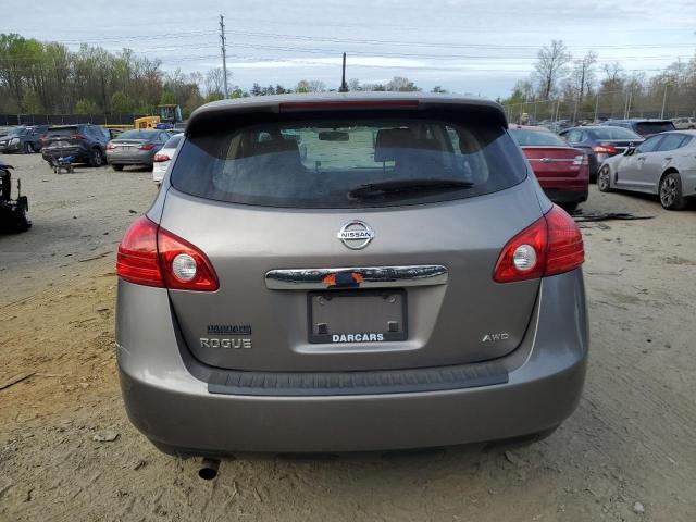 JN8AS5MV8DW642782 - 2013 NISSAN ROGUE S GRAY photo 6