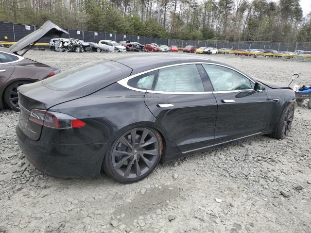 5YJSA1E23LF399837 - 2020 TESLA MODEL S BLACK photo 3