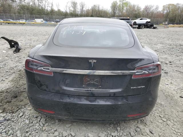 5YJSA1E23LF399837 - 2020 TESLA MODEL S BLACK photo 6