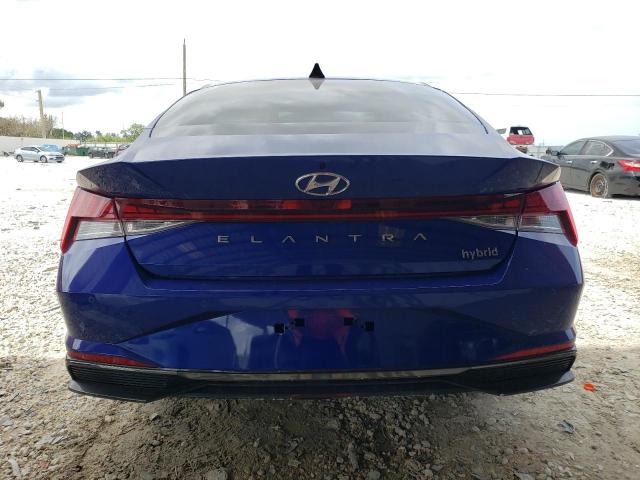 KMHLN4AJ2PU047834 - 2023 HYUNDAI ELANTRA LIMITED BLUE photo 6