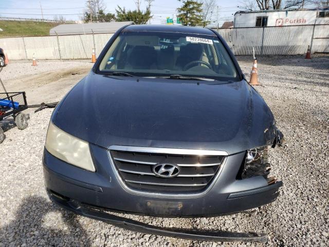 5NPET46C99H404615 - 2009 HYUNDAI SONATA GLS BLUE photo 5