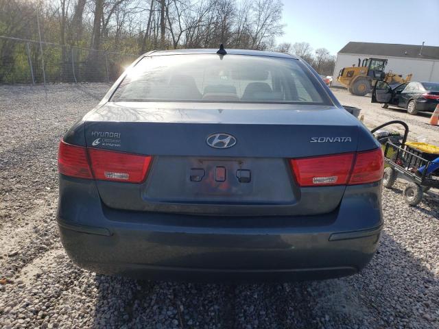 5NPET46C99H404615 - 2009 HYUNDAI SONATA GLS BLUE photo 6