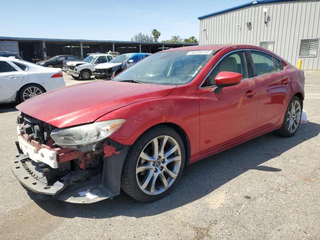 JM1GJ1W53E1106450 - 2014 MAZDA 6 GRAND TOURING RED photo 1