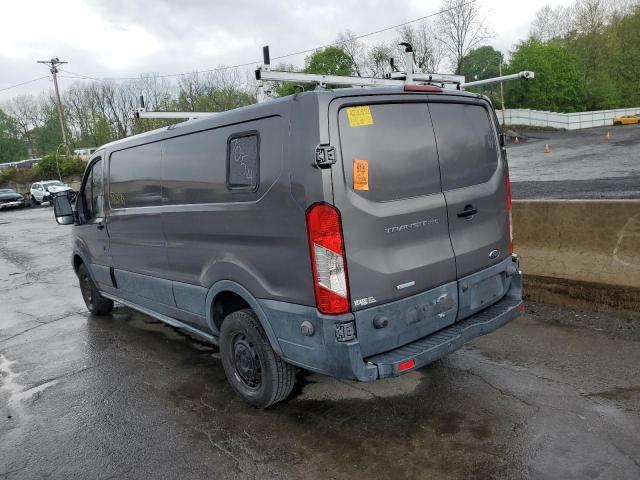 1FTNR2ZG3FKB27054 - 2015 FORD TRANSIT T-250 GRAY photo 2