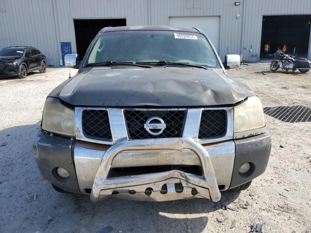 1N6BA07B87N232384 - 2007 NISSAN TITAN XE GRAY photo 5