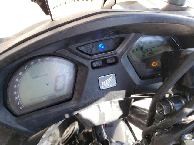 MLHRC7404E5000074 - 2014 HONDA CBR650 F BLACK photo 8