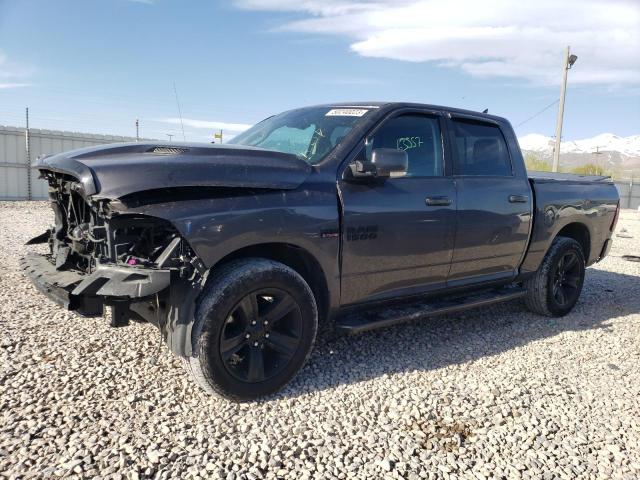 1C6RR7MT7JS230139 - 2018 RAM 1500 SPORT CHARCOAL photo 1