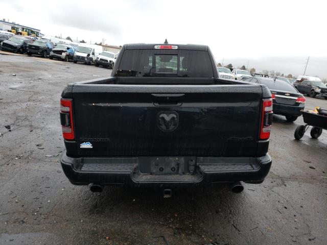 1C6SRFRT7KN776489 - 2019 RAM 1500 LARAMIE BLACK photo 6