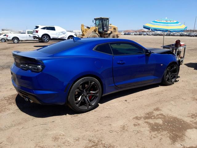 1G1FE1R78N0102096 - 2022 CHEVROLET CAMARO LT1 BLUE photo 3