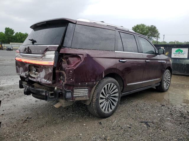 5LMJJ2LT8KEL23651 - 2019 LINCOLN NAVIGATOR RESERVE BURGUNDY photo 3