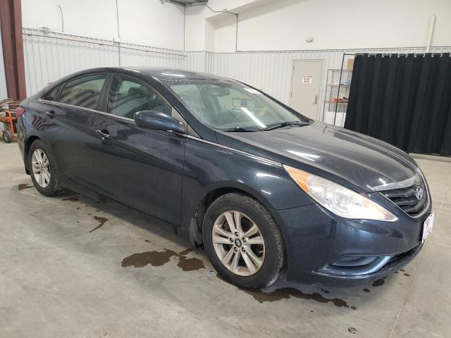 5NPEB4AC0CH347206 - 2012 HYUNDAI SONATA GLS BLUE photo 4