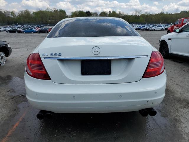 WDDEJ71X58A013085 - 2008 MERCEDES-BENZ CL 550 WHITE photo 6