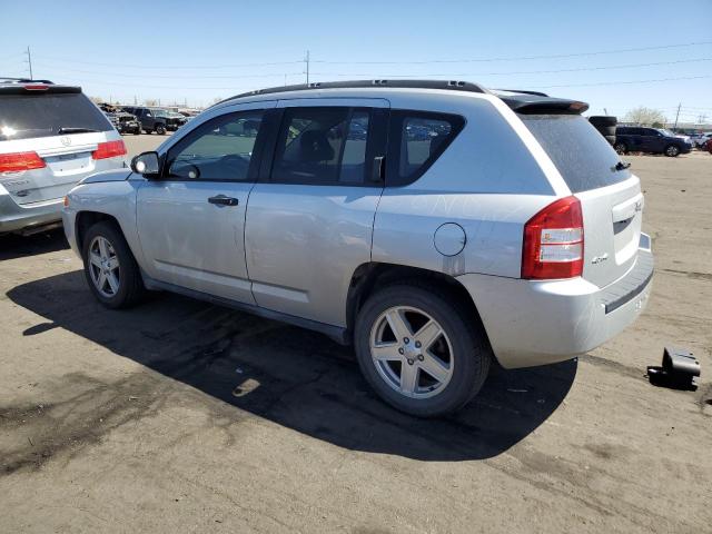 1J8FF47W37D142512 - 2007 JEEP COMPASS SILVER photo 2