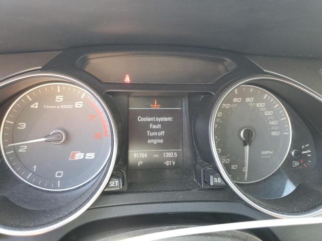 WAUCGAFH7DN014012 - 2013 AUDI S5 PREMIUM PLUS BLACK photo 9