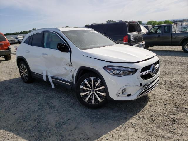 W1N4N4HB5MJ145835 - 2021 MERCEDES-BENZ GLA 250 4MATIC WHITE photo 4