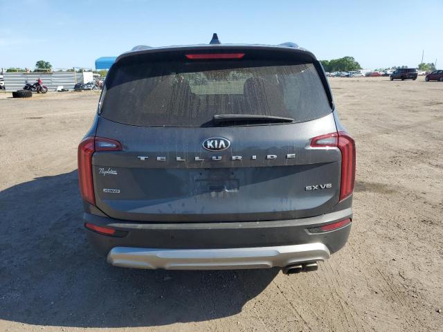 5XYP5DHC4LG036181 - 2020 KIA TELLURIDE SX GRAY photo 6