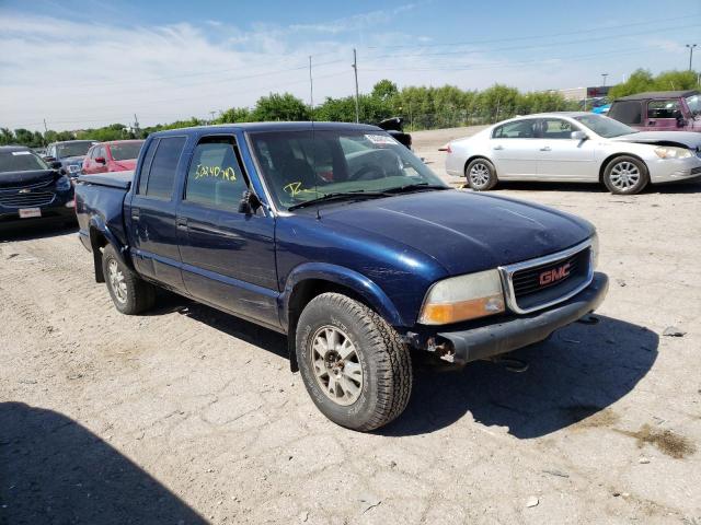 1GTDT13W62K222144 - 2002 GMC SONOMA BLUE photo 1