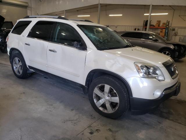 1GKKVRED1CJ361072 - 2012 GMC ACADIA SLT-1 WHITE photo 4