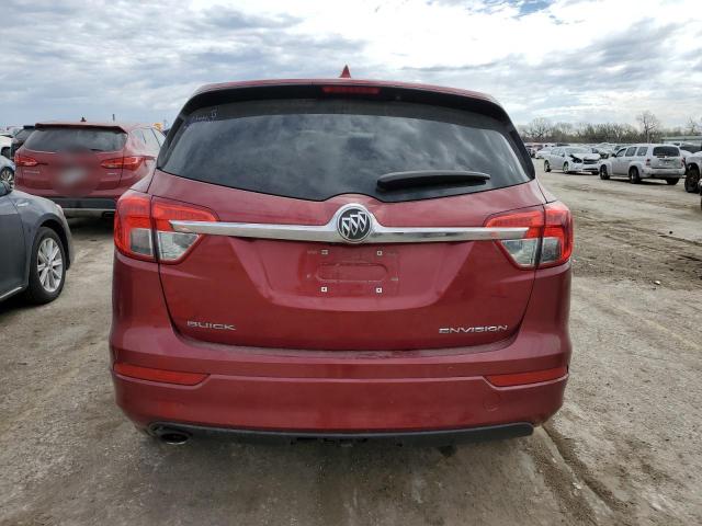 LRBFXASA9HD047287 - 2017 BUICK ENVISION PREFERRED BURGUNDY photo 6