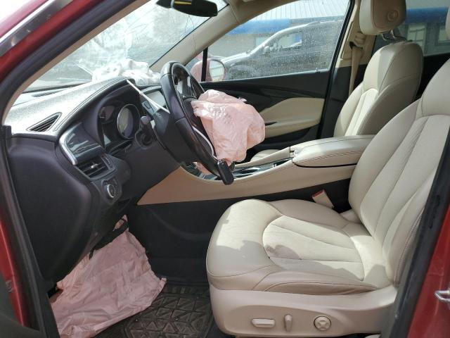 LRBFXASA9HD047287 - 2017 BUICK ENVISION PREFERRED BURGUNDY photo 7