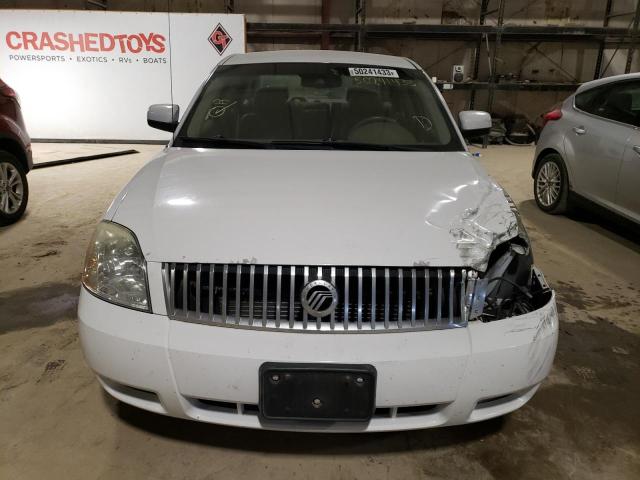 1MEHM40106G607568 - 2006 MERCURY MONTEGO LUXURY WHITE photo 5