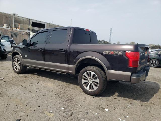 1FTEW1E46KFC49201 - 2019 FORD F150 SUPERCREW BROWN photo 2