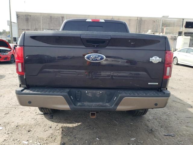 1FTEW1E46KFC49201 - 2019 FORD F150 SUPERCREW BROWN photo 6