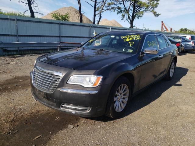 2C3CCAAG6DH568930 - 2013 CHRYSLER 300 BLACK photo 2