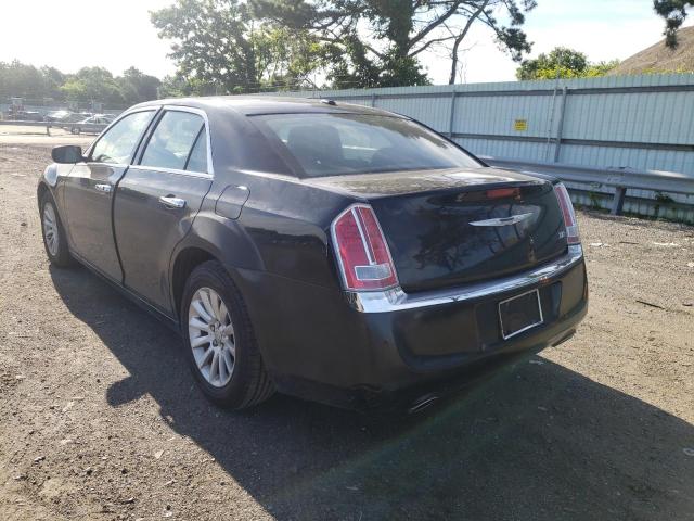 2C3CCAAG6DH568930 - 2013 CHRYSLER 300 BLACK photo 3