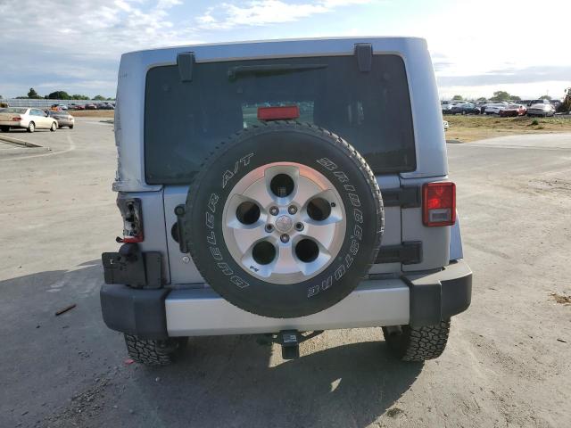 1C4GJWBG5FL743172 - 2015 JEEP WRANGLER SAHARA GRAY photo 6