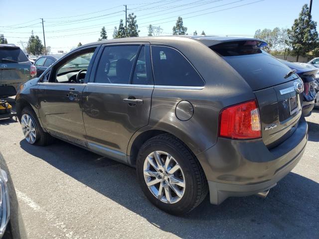 2FMDK3KC3BBA71730 - 2011 FORD EDGE LIMITED BROWN photo 2