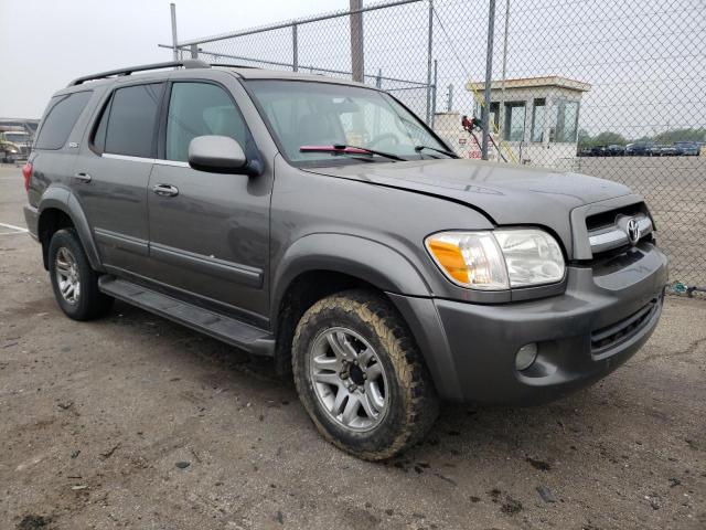 5TDBT44A35S241274 - 2005 TOYOTA SEQUOIA SR5 GRAY photo 4