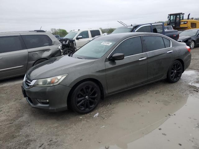 1HGCR2F54DA085119 - 2013 HONDA ACCORD SPORT GRAY photo 1