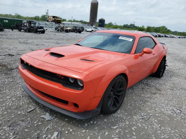 2C3CDZFJ0KH741077 - 2019 DODGE CHALLENGER R/T SCAT PACK ORANGE photo 1