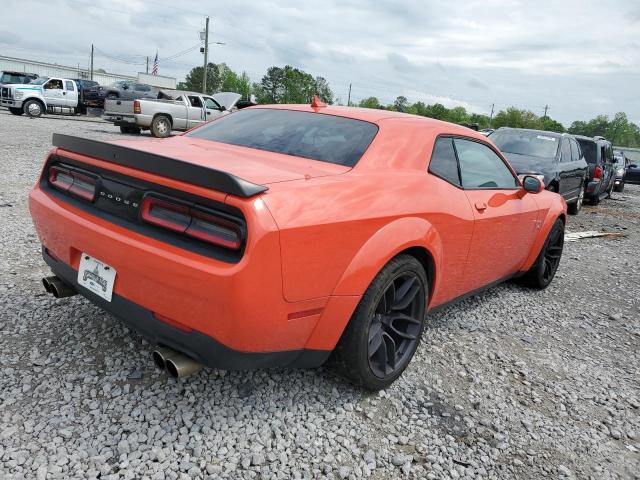 2C3CDZFJ0KH741077 - 2019 DODGE CHALLENGER R/T SCAT PACK ORANGE photo 3