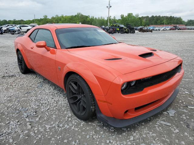 2C3CDZFJ0KH741077 - 2019 DODGE CHALLENGER R/T SCAT PACK ORANGE photo 4