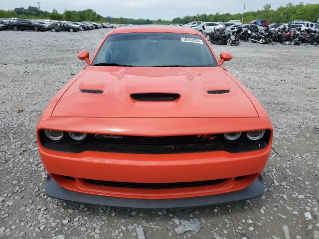 2C3CDZFJ0KH741077 - 2019 DODGE CHALLENGER R/T SCAT PACK ORANGE photo 5