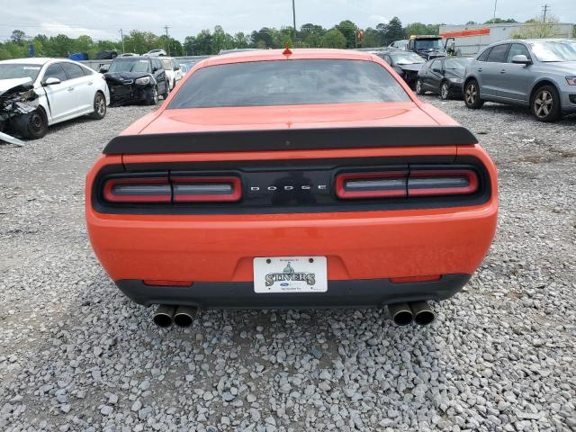 2C3CDZFJ0KH741077 - 2019 DODGE CHALLENGER R/T SCAT PACK ORANGE photo 6