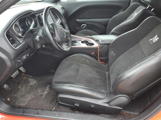2C3CDZFJ0KH741077 - 2019 DODGE CHALLENGER R/T SCAT PACK ORANGE photo 7