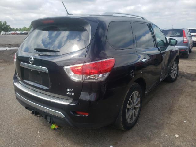 5N1AR2MM9GC627237 - 2016 NISSAN PATHFINDER S BLACK photo 4