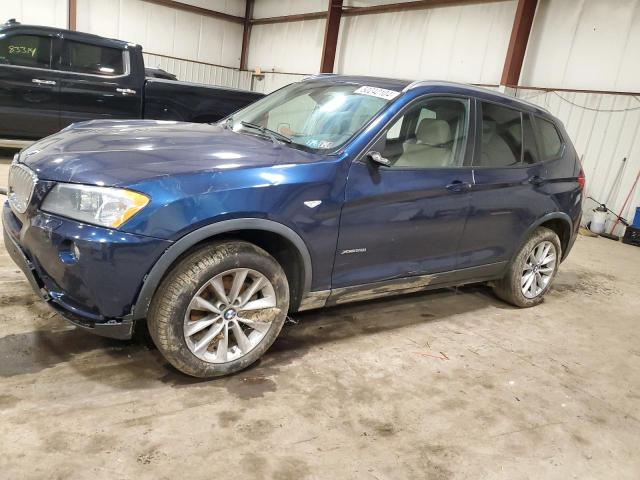 5UXWX9C59E0D41598 - 2014 BMW X3 XDRIVE28I BLUE photo 1