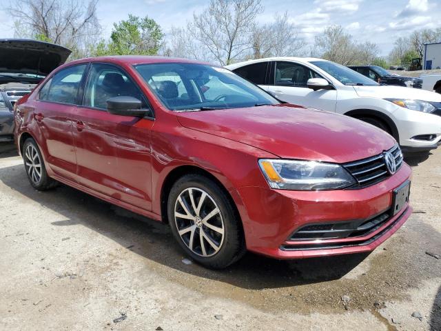 3VWD67AJ0GM408664 - 2016 VOLKSWAGEN JETTA SE RED photo 4