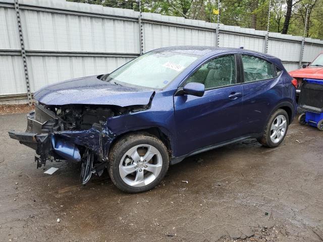 3CZRU5H32GM703687 - 2016 HONDA HR-V LX BLUE photo 1