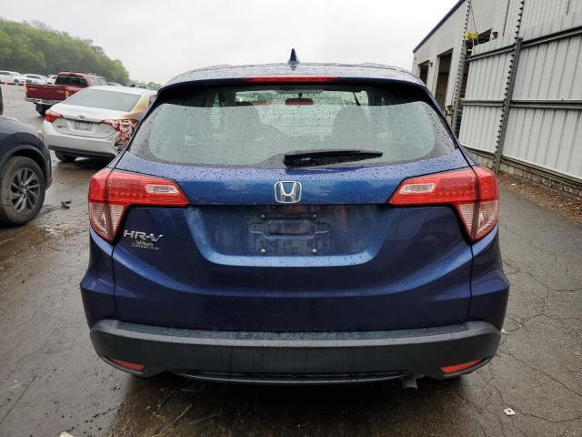 3CZRU5H32GM703687 - 2016 HONDA HR-V LX BLUE photo 6