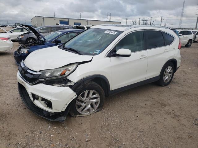 5J6RM4H71FL023597 - 2015 HONDA CR-V EXL WHITE photo 1