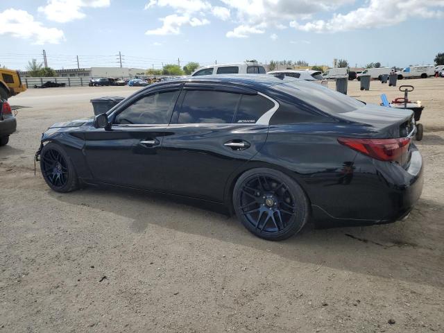 JN1EV7AP4JM355312 - 2018 INFINITI Q50 LUXE BLACK photo 2