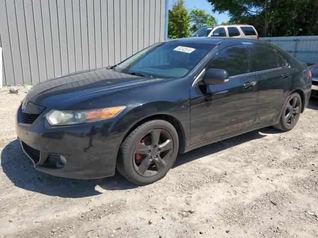 JH4CU2F61AC036514 - 2010 ACURA TSX BLACK photo 1