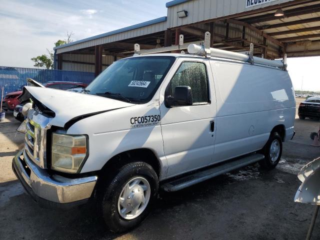 1FTNE24W09DA35631 - 2009 FORD ECONOLINE E250 VAN WHITE photo 1