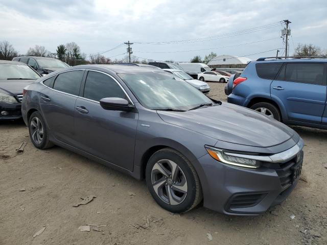 19XZE4F14KE003879 - 2019 HONDA INSIGHT LX GRAY photo 4